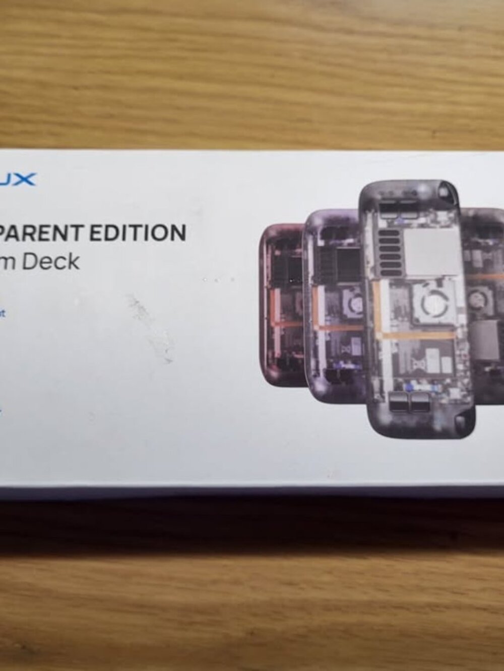 JSAUX Steam Deck Transparent Cover - Red